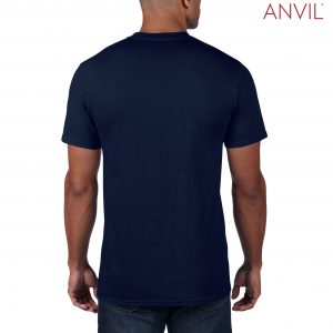 The Anvil Adult Black Tee is a 183gm unisex cotton tee.  Available in 15 colours and in sizes XS - 3XL.  Can be branded.  Great option for branded tees.