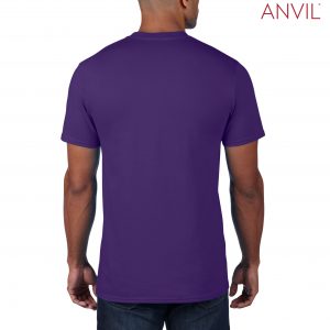 The Anvil Adult Black Tee is a 183gm unisex cotton tee.  Available in 15 colours and in sizes XS - 3XL.  Can be branded.  Great option for branded tees.