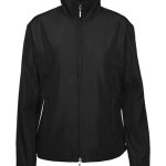 The Aurora Womens Club Jacket is ideal for uniforms.  Sizes 8 - 22.  Available in Mens and Vests. In Black..  Fashion fit.  Great branded apparel.