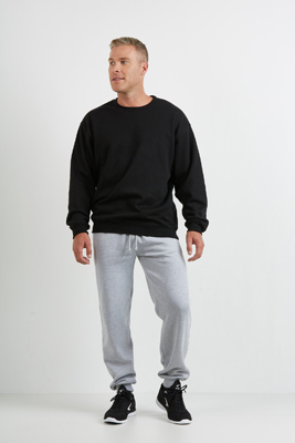 The Aurora Sports Classic Sweat Pants are 280gsm poly/cotton.  Soft brushed inside.  Elasticated waist with drawcord.  Side pocket.  Available in 2 colours.