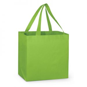 The Trends Collection City Shopper Tote Bag is a large reusable tote bag without a reinforced base board which offers an affordable price point and is ideal for carrying bulky items and groceries. It is manufactured from 80gsm eco-friendly non-woven material which can be recycled.