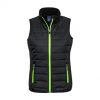 J616L Biz Collection Stealth Womens Vest – Black/Lime – Promotrenz