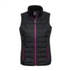 J616L Biz Collection Stealth Womens Vest – Black/Magenta – Promotrenz