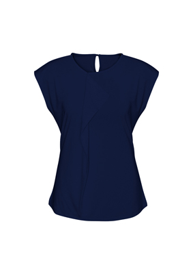 The Biz Collection Mia Top is a 95% polyester, pleat knit top.  8 colours.  6 - 26.  Great business and work tops from Biz Collection. 