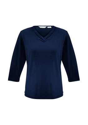 The Biz Collection Ladies Lana 3/4 Sleeve Top is a 95% polyester, v-neck, 3/4 sleeve ladies t-shirt. Available in 6 colours. Sizes 6 - 26.