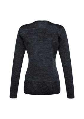 The Biz Collection Ladies Milano Pullover is a 50% wool/50% acrylic, v-neck pullover jumper. Available in 3 colours. Sizes XS - 3XL.