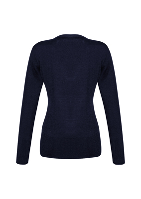 The Biz Collection Ladies Milano Pullover is a 50% wool/50% acrylic, v-neck pullover jumper. Available in 3 colours. Sizes XS - 3XL.