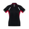 P700LS Biz Collection Womens Renegade Polo Black/Red – Promotrenz