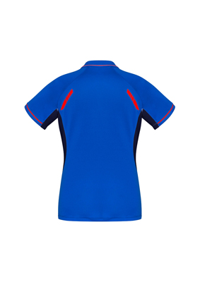 The Biz Collection Womens Renegade Polo Shirt is made from 100% Biz Cool material. 155 gsm. Contrast panels. 6 - 24. 14 colours. Great branded polos shirts and Biz Cool apparel