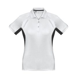 The Biz Collection Womens Renegade Polo Shirt is made from 100% Biz Cool material. 155 gsm. Contrast panels. 6 - 24. 14 colours. Great branded polos shirts and Biz Cool apparel