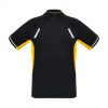 P700MS Biz Collection Mens Renegade Polo Black/Gold – Promotrenz