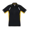 P700MS Biz Collection Mens Renegade Polo Black/Gold – Promotrenz