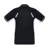 P700MS Biz Collection Mens Renegade Polo Black/White – Promotrenz