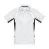 P700MS Biz Collection Mens Renegade Polo White/Black – Promotrenz