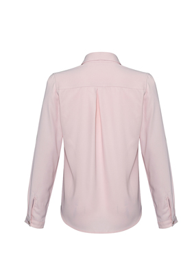 The Biz Collection Madison Long Sleeve Blouse is a mechanical stretch polyester blouse.  5 colours.  6 - 26.  Great long sleeve work blouses.