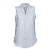 S627LN Biz Collection Madison Sleeveless Blouse – Silver Mist