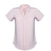 S628LS Biz Collection Madison Short Sleeve Blouse – Blush Pink