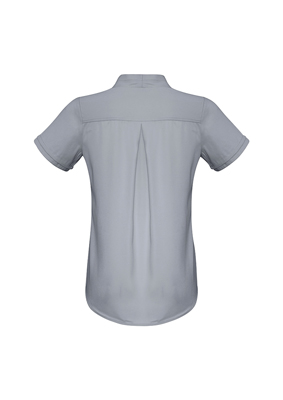 The Biz Collection Madison Short Sleeve Blouse is a mechanical stretch polyester blouse.  5 colours.  6 - 26.  Great short sleeve blouses from Biz Collection