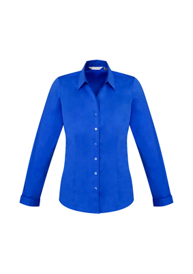 The Biz Collection Ladies Monaco Long Sleeve Shirt is cotton rich, Y neckline ladies shirt. Available in 8 colours. Sizes 6 - 26.