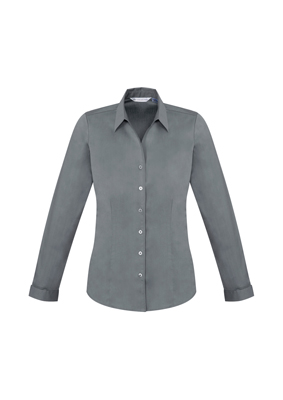 The Biz Collection Ladies Monaco Long Sleeve Shirt is cotton rich, Y neckline ladies shirt. Available in 8 colours. Sizes 6 - 26.