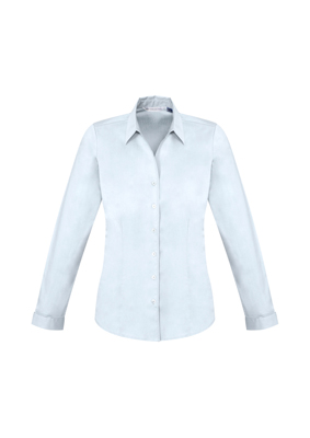 The Biz Collection Ladies Monaco Long Sleeve Shirt is cotton rich, Y neckline ladies shirt. Available in 8 colours. Sizes 6 - 26.