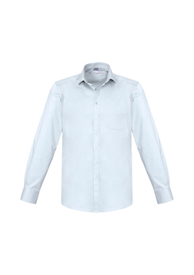 The Biz Collection Mens Monaco Long Sleeve Shirt is cotton rich, modern collared mens shirt. Available in 8 colours. Sizes XS - 5XL.