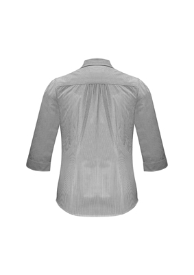 The Biz Collection Ladies Euro 3/4 Sleeve Shirt is an easy care 65% polyester, 35% cotton shirt.  3 colours.  6 - 26.  Great branded short sleeve work shirts.
