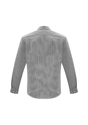 The Biz Collection Mens Euro Long Sleeve Shirt is an easy care 65% polyester, 35% cotton shirt.  3 colours.  XS - 5XL.  Great branded long sleeve work shirts.