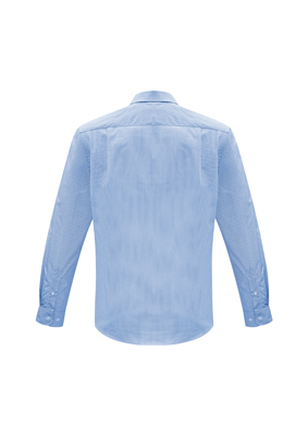 The Biz Collection Mens Euro Long Sleeve Shirt is an easy care 65% polyester, 35% cotton shirt.  3 colours.  XS - 5XL.  Great branded long sleeve work shirts.