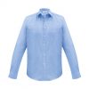 S812ML Biz Collection Mens Euro Long Sleeve Shirt – Blue