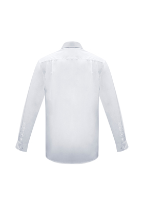 The Biz Collection Mens Euro Long Sleeve Shirt is an easy care 65% polyester, 35% cotton shirt.  3 colours.  XS - 5XL.  Great branded long sleeve work shirts.