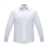 S812ML Biz Collection Mens Euro Long Sleeve Shirt – White