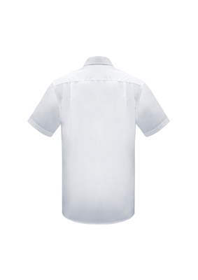 The Biz Collection Mens Euro Short Sleeve Shirt is an easy care 65% polyester, 35% cotton shirt.  3 colours.  XS - 5XL.  Great branded short sleeve work shirts.