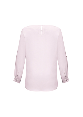 The Biz Collection Madison Boatneck Blouse is a mechanical stretch polyester blouse.  5 colours.  6 - 26.  Great boatneck blouses from Biz Collection