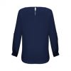 S828LL Biz Collection Madison Boatline Blouse – Midnight Blue