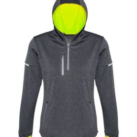 The Biz Collection Ladies Pace Hoodie is a 100% BIZ COOL™ breathable polyester, 1/2 zip ladies hoodie. Available in 3 colours. Sizes XS - 2XL.