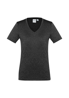 The Biz Collection Aero Ladies Tee is a 100% Biz Cool polyester, 160gsm tee.  12 colours. 6 - 24.  Great branded biz cool tees from Biz Collection.