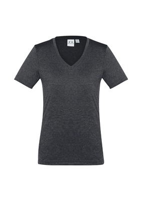 The Biz Collection Aero Ladies Tee is a 100% Biz Cool polyester, 160gsm tee.  12 colours. 6 - 24.  Great branded biz cool tees from Biz Collection.