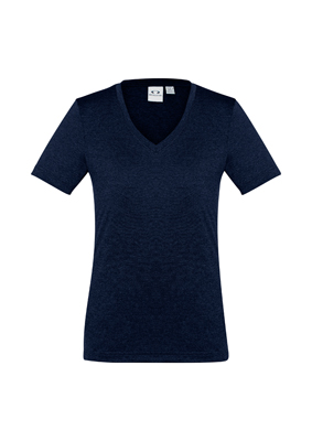The Biz Collection Aero Ladies Tee is a 100% Biz Cool polyester, 160gsm tee.  12 colours. 6 - 24.  Great branded biz cool tees from Biz Collection.