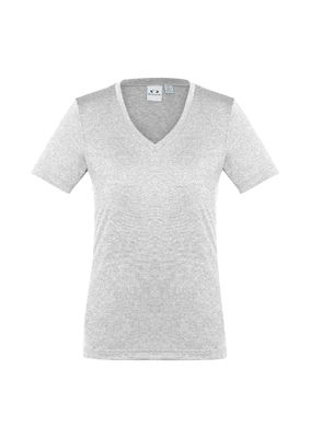 The Biz Collection Aero Ladies Tee is a 100% Biz Cool polyester, 160gsm tee.  12 colours. 6 - 24.  Great branded biz cool tees from Biz Collection.