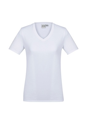 The Biz Collection Aero Ladies Tee is a 100% Biz Cool polyester, 160gsm tee.  12 colours. 6 - 24.  Great branded biz cool tees from Biz Collection.