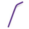 115163 Trends Collection Silicone Reusable Drinking Straw Purple – Promotrenz