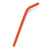 115163 Trends Collection Silicone Reusable Drinking Straw Orange – Promotrenz