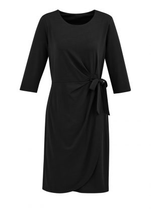 The Biz Collection Ladies Paris Dress is a 62% viscose, soft knit, side tie jersey dress. Available in 2 colours. Sizes XXS - 2XL.