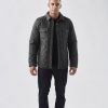 The Stormtech Mens Diamondback Jacket is a lightweight, quilted, water resistant jacket. Multiple pockets. Available in Black.