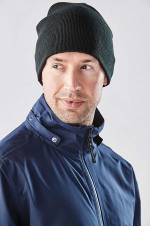 image_7 The Stormtech Tundra Knit Beanie is our new favourite beanie. A go-anywhere classic with subtly solid style. 3 colours.