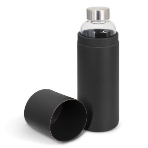 The Trends Collection Venus Glass Drink Bottle is a 600ml glass drink bottle with screw on lid. Great branded eco glass drink bottles - ideal for client gifts.