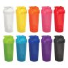 The Trends Collection Atlas Shaker 600ml is a large drink mixing shaker which has a screw on lid.  Mix n match colours for lid.  Great branded protein shakers.