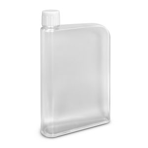 The Trends Collection Accent Water Bottle is a futuristic 400ml bottle shaped like a notebook.  7 colours.  Great branded promo water bottles.