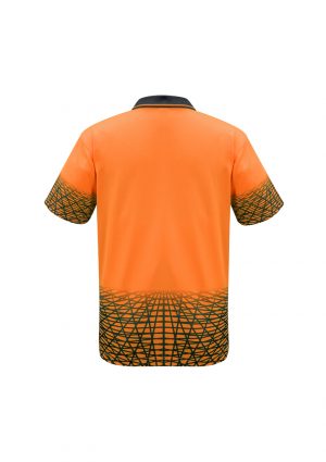 The Syzmik Mens Tracks Polo is a breathable, quick dry, hi viz polo with zip pocket.  4 colours.  XS - 7XL.  Great practical hi vis workwear from Syzmik.